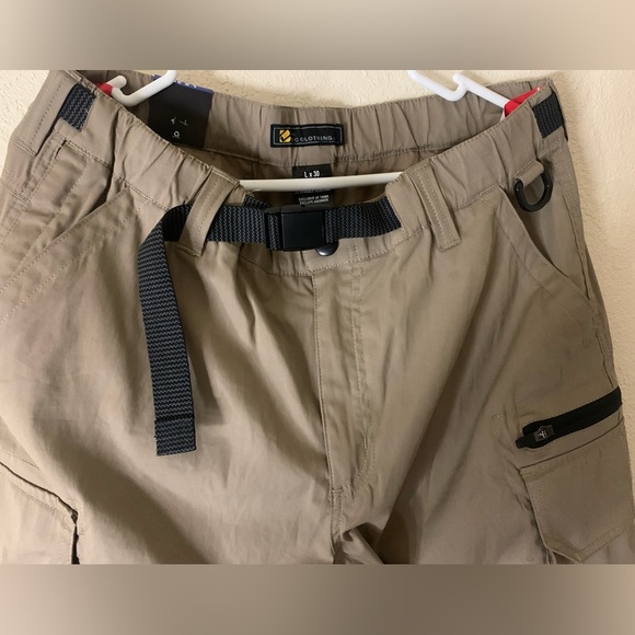 New Men’s BC Clothing Convertible Cargo Pants - Picture 2 of 5